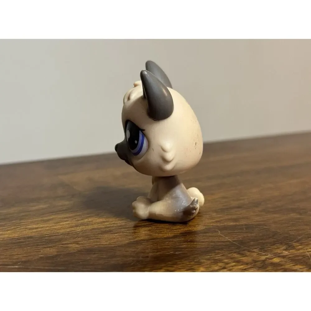 Littlest Pet Shop #1800 German Shepherd Dog Puppy Brown Purple Eyes